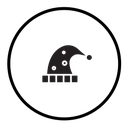Sleeping hat icon