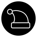 Sleeping hat icon
