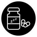 Sleeping pills icon