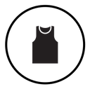 Sleeveless shirt icon
