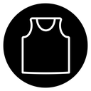 Sleeveless shirt icon
