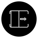 Sliding door icon