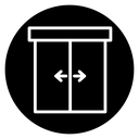 Sliding door icon