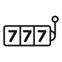 Slot machine icon