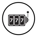 Slot machine icon