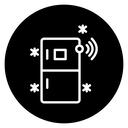 Smart fridge icon