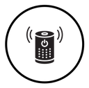 Smart speaker icon