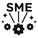 SME, small and medium enterprise icon