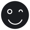 Smile wink 3 icon