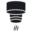 Smoke alarm icon