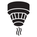 Smoke alarm IN STOKE icon