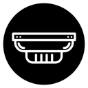 Smoke detector icon