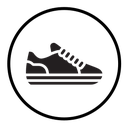 Sneaker shoe icon