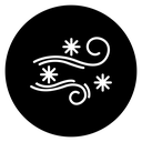 Snow blowing 2 icon