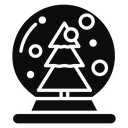 Snow globe icon