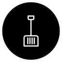 Snow shovel 3 icon