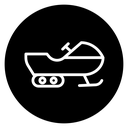Snowmobile icon