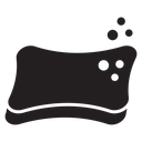 Soap cleaning icon