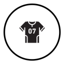 Soccer jersey icon
