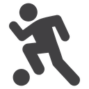 Soccer player icon