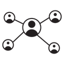 Social network icon