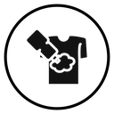 Softener clothes dirt icon
