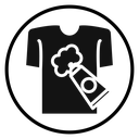 Softener clothes dirt icon
