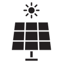 Solar energy icon