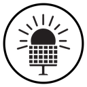 Solar energy icon
