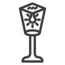 Solar Garden Light lamp icon