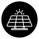 Solar panel 2 icon