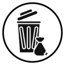 Solid waste icon