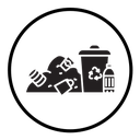 Solid waste icon