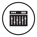 Sound mixer icon