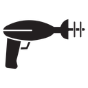 Space gun icon