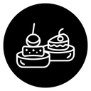 Spanish snack icon