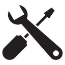 Spanner & screwdriver icon