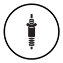 Spark plug icon