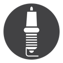 Spark plug icon