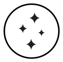 Sparkles shine icon