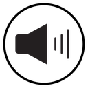 Speaker Black Filled icon