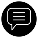 Speech bubble icon