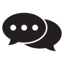 Speech bubble icon