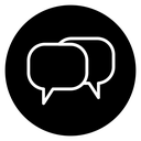 Speech bubble icon