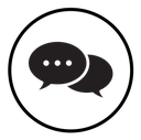 Speech bubble icon