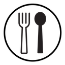 Spoon and fork icon