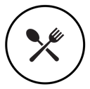 Spoon and fork icon