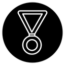 Sport medal icon