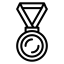 Sport medal icon