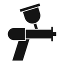 Spray gun icon